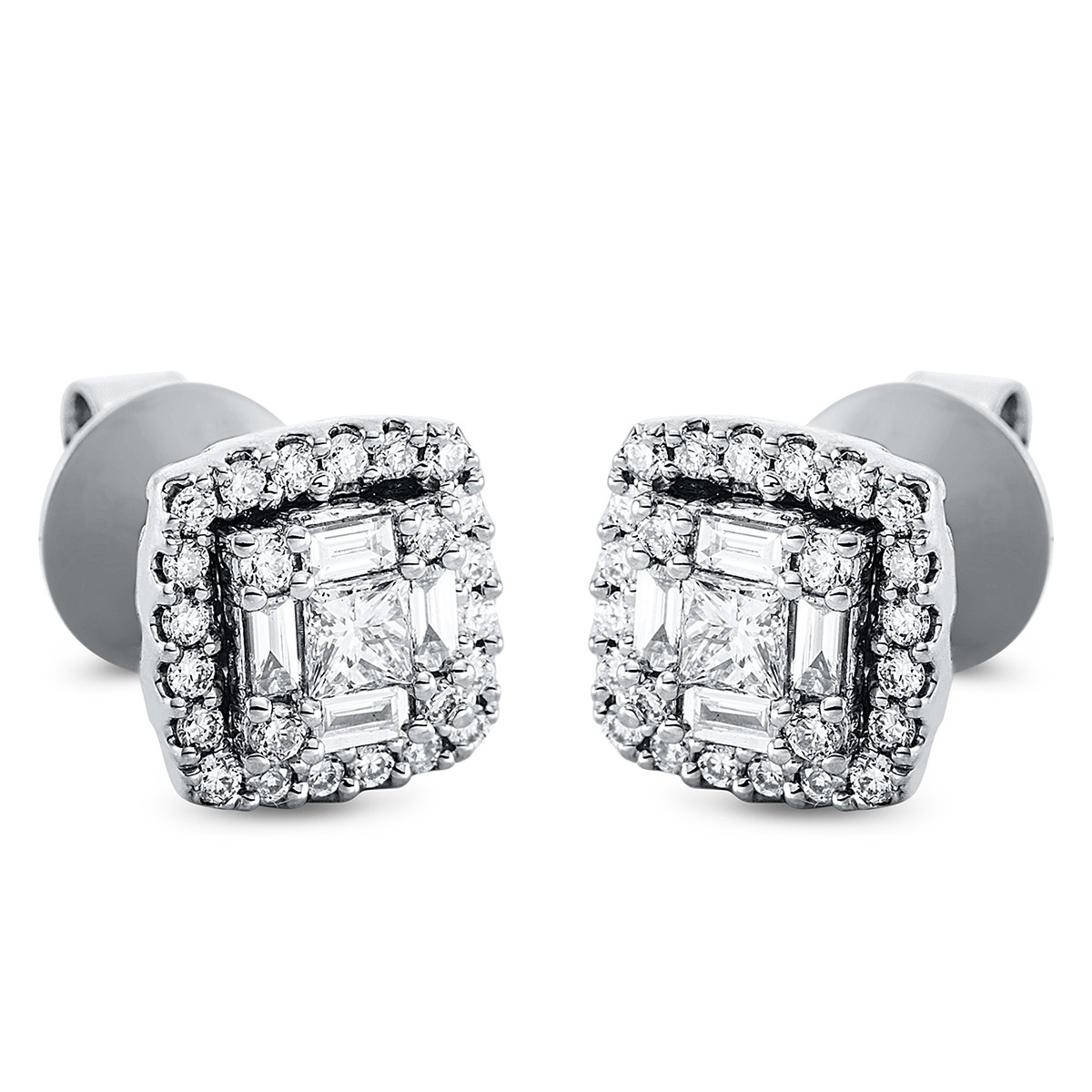 earrings 18 kt WG
