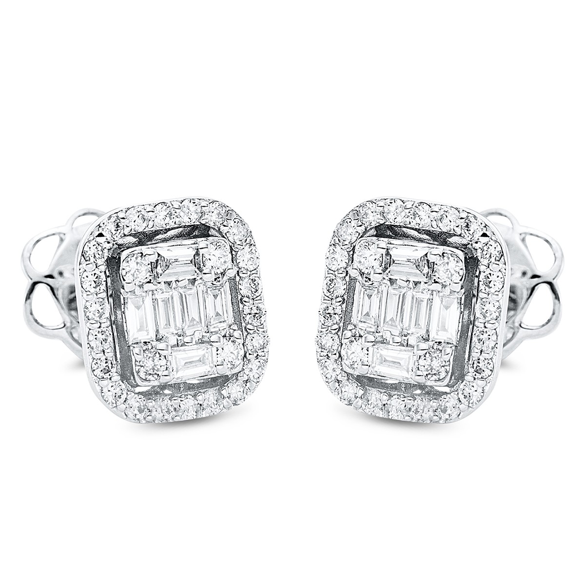 earrings 18 kt WG