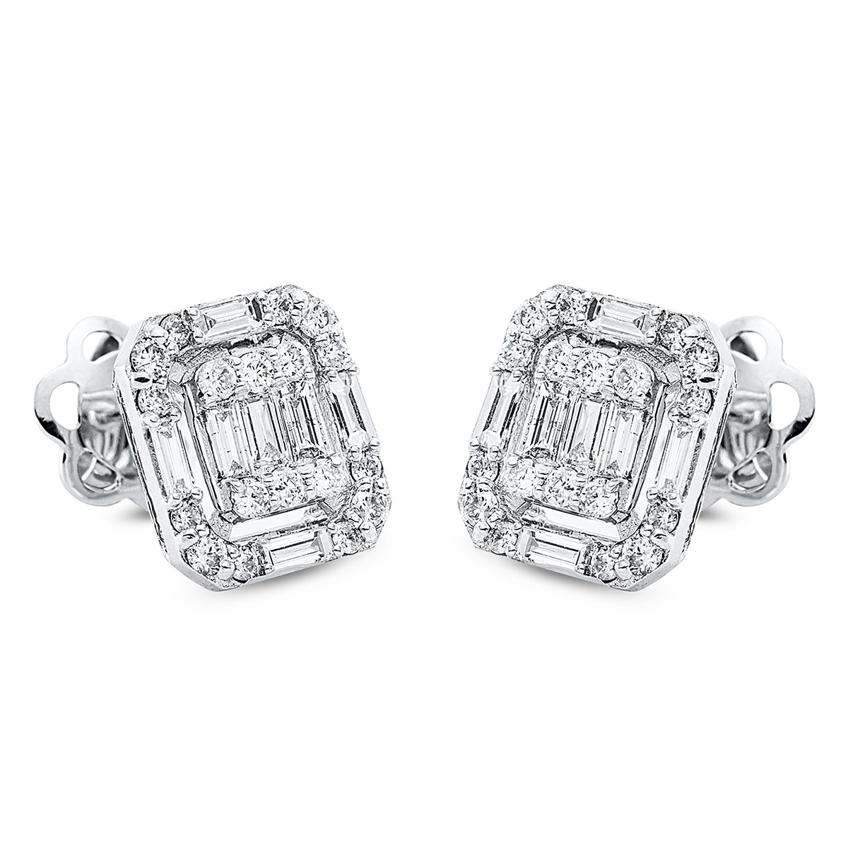 earrings 18 kt WG