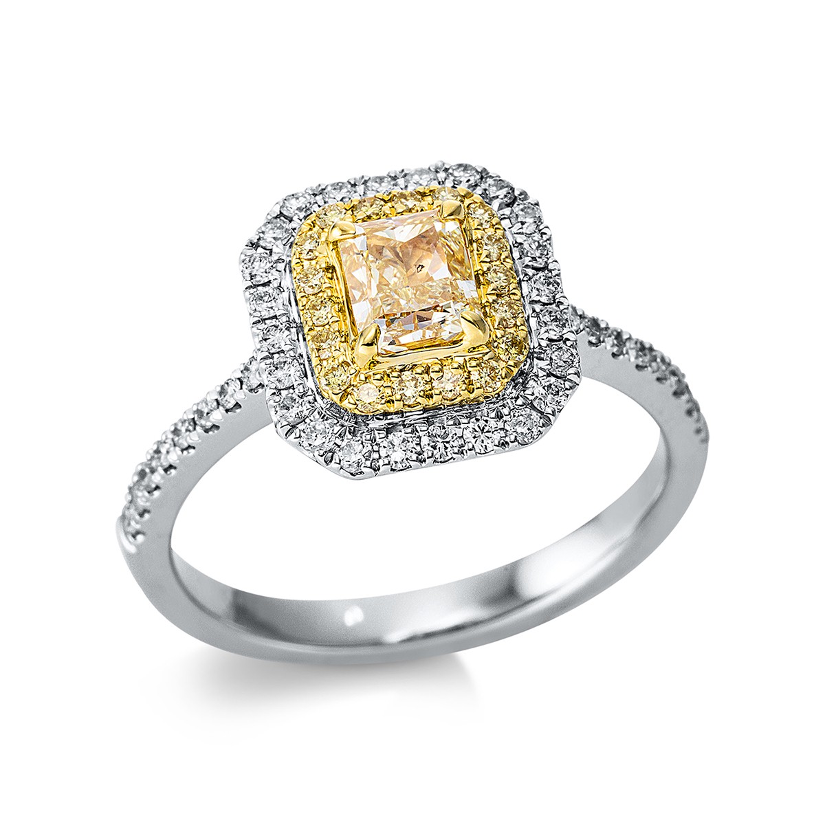 ring 18 kt WG+YG