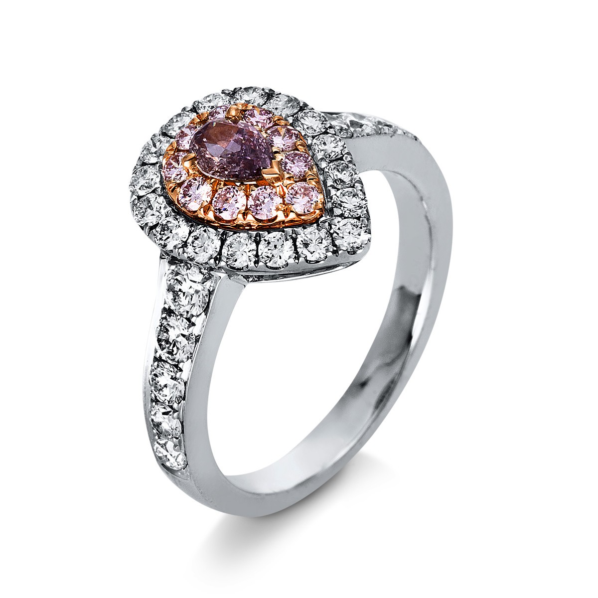 ring 18 kt WG+RG, GIA5423345120