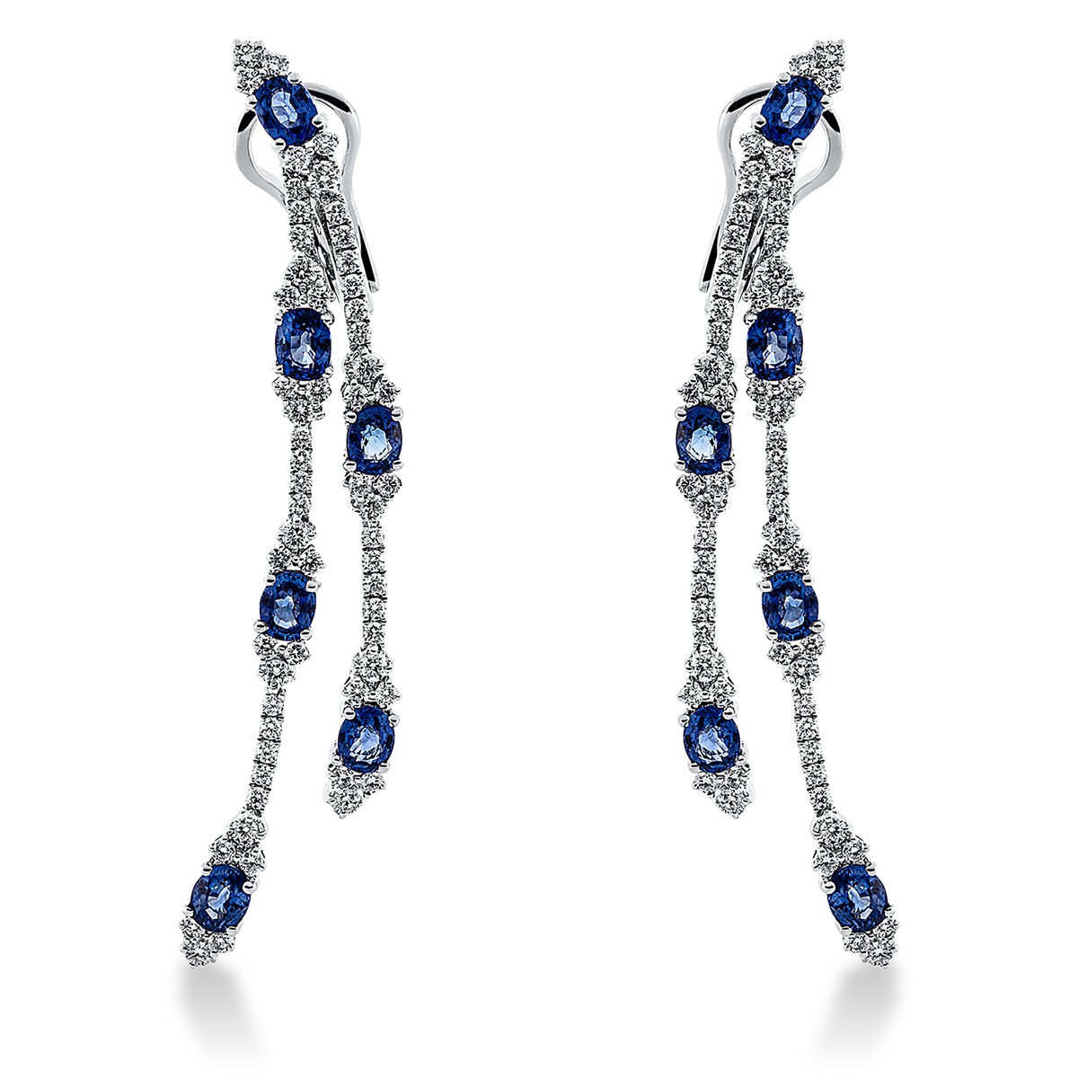 earrings 18 kt WG