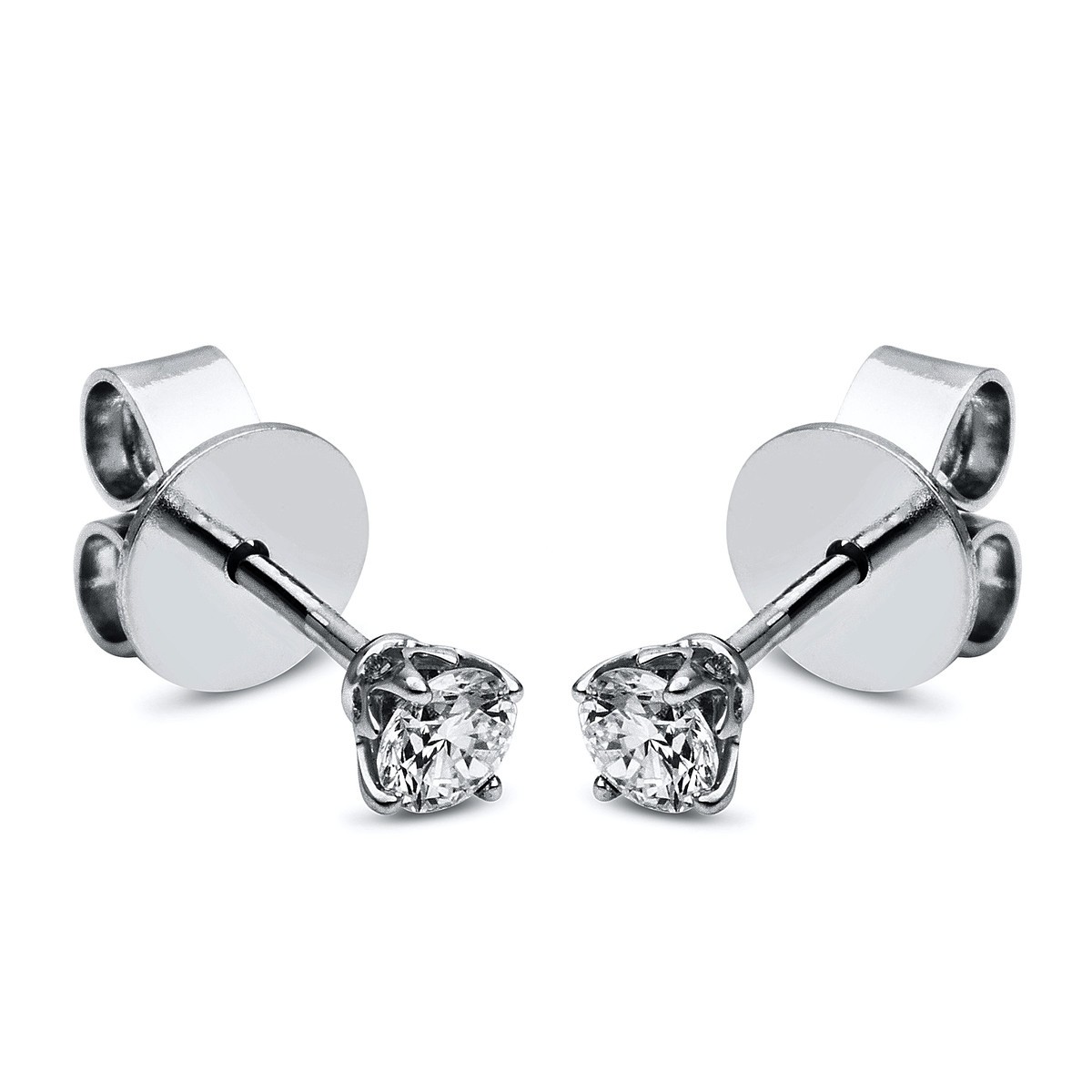 earrings 18 kt WG+P950