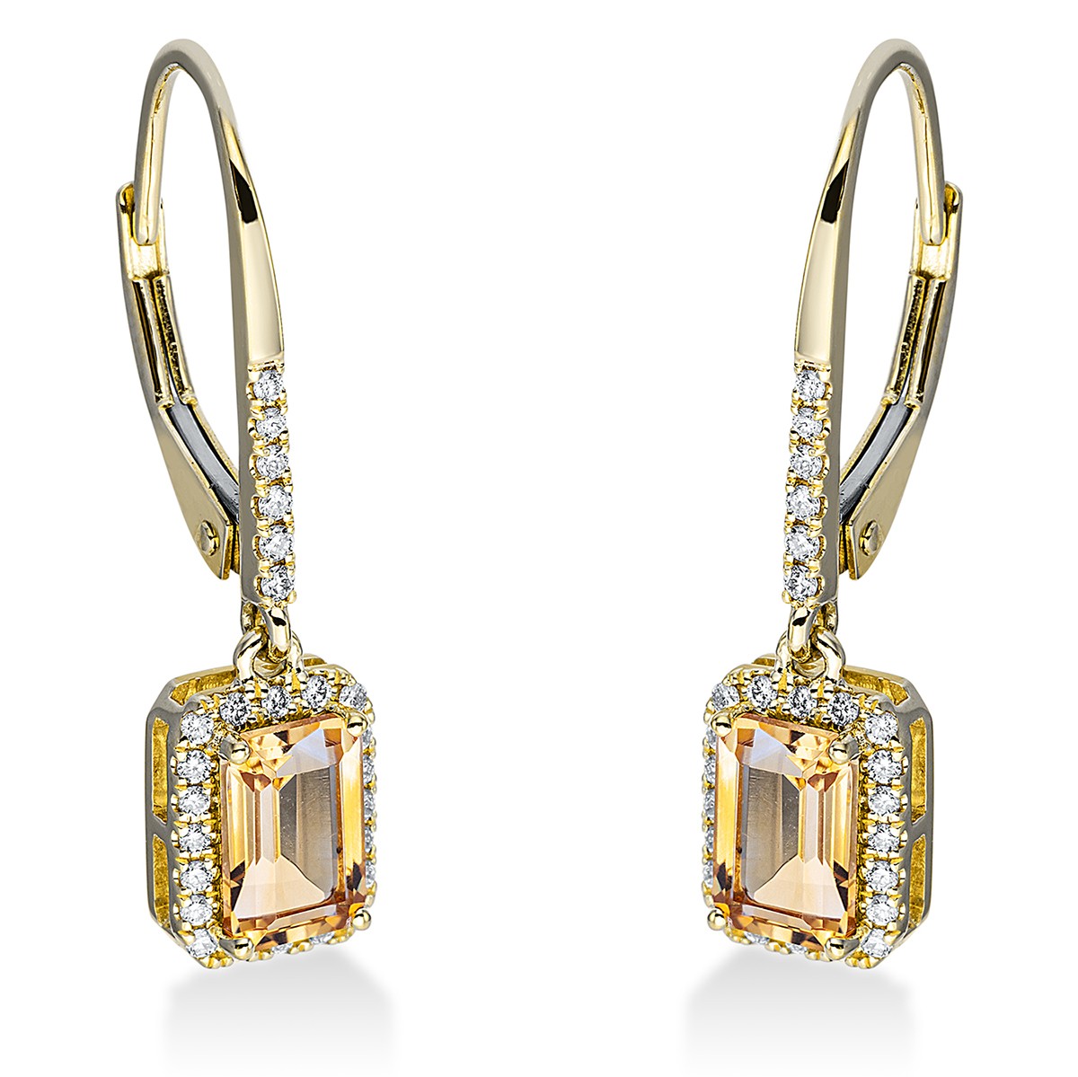 earrings 18 kt YG