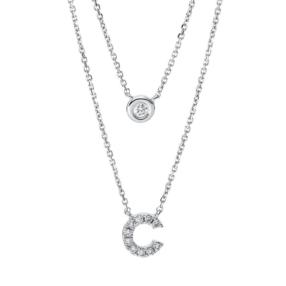 necklace 18 kt WG C