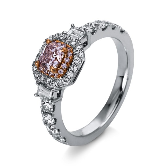 ring 18 kt WG+RG, GIA2225939829