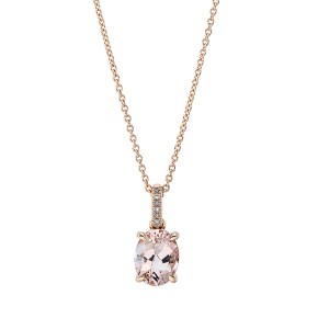 necklace 18 kt RG, with loop at 42 cm