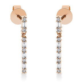 earrings 14 kt RG