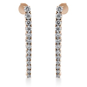 earrings 18 kt RG