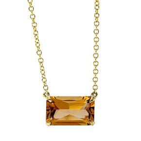 necklace 18 kt YG, with loop at 40 cm