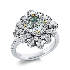 ring 18 kt WG+YG, GIA2165033752