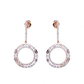 earrings 18 kt RG