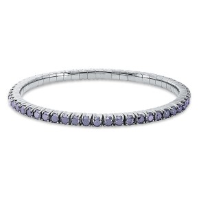 bracelet 18 kt WG, flex-band, variable