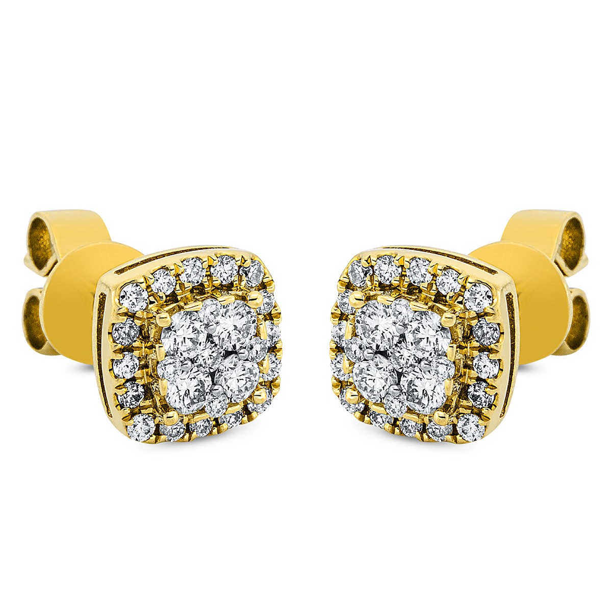 earrings 18 kt YG