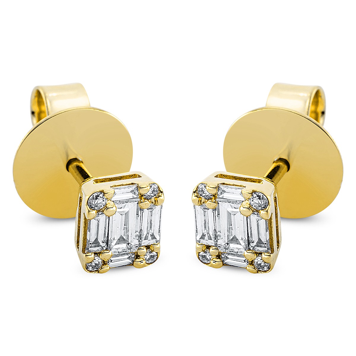 earrings 18 kt YG