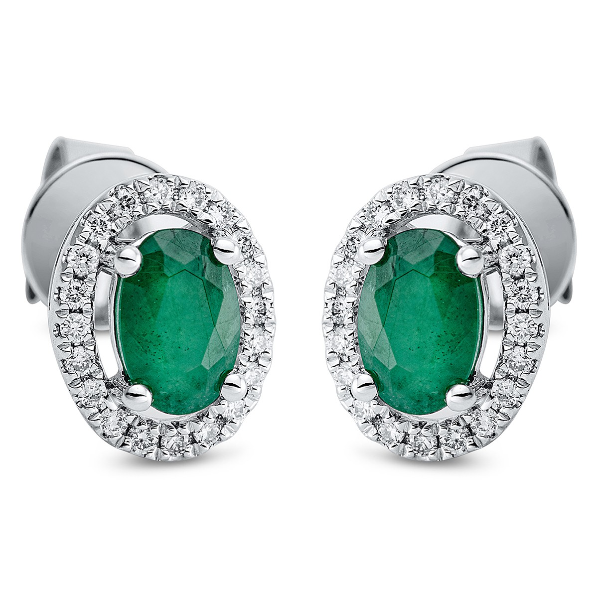 earrings 18 kt WG