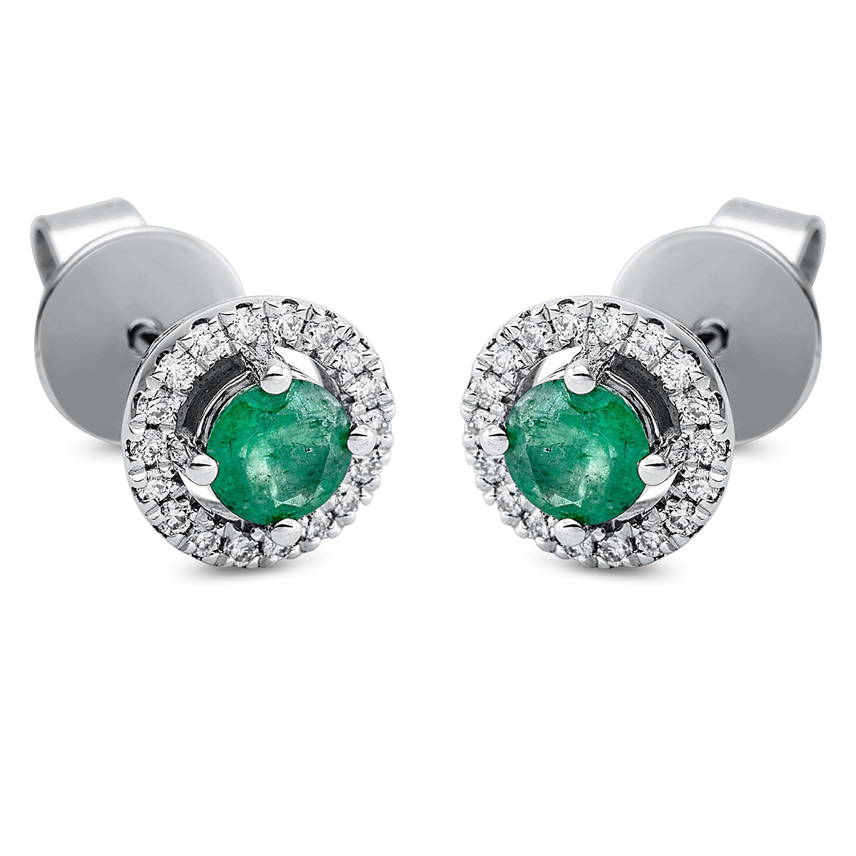 earrings 18 kt WG