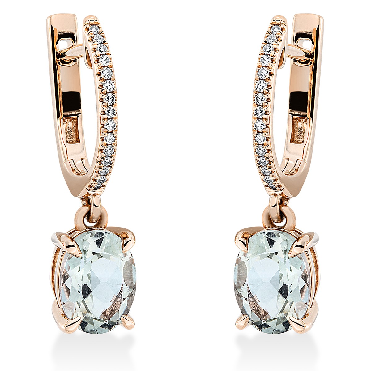 earrings 18 kt RG