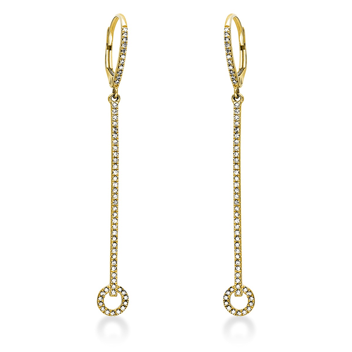 earrings 14 kt YG