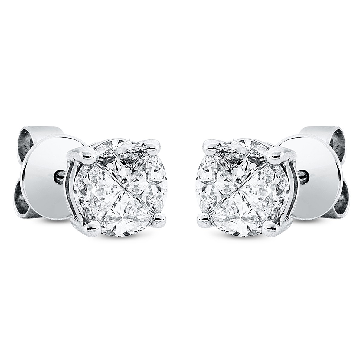 earrings 18 kt WG