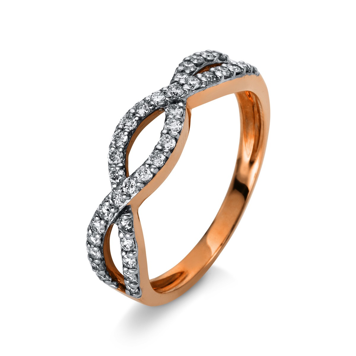 ring 18 kt RG 