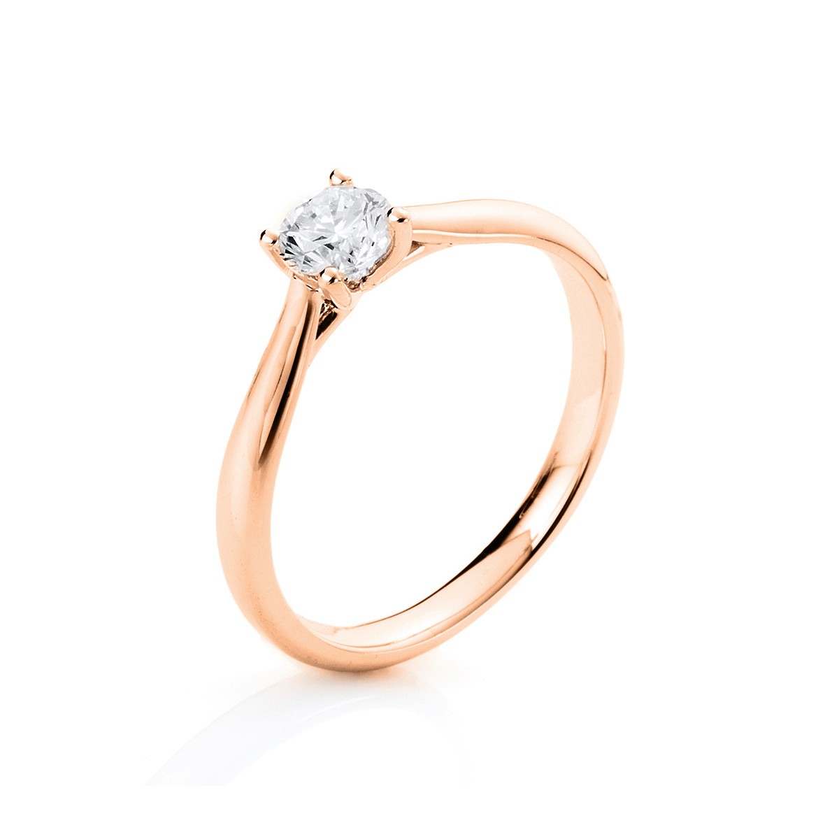 ring 18 kt RG, GIA2394602049