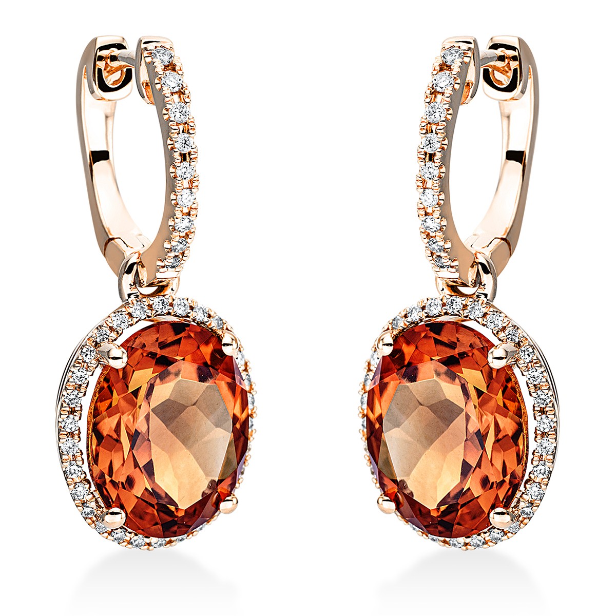 earrings 18 kt YG