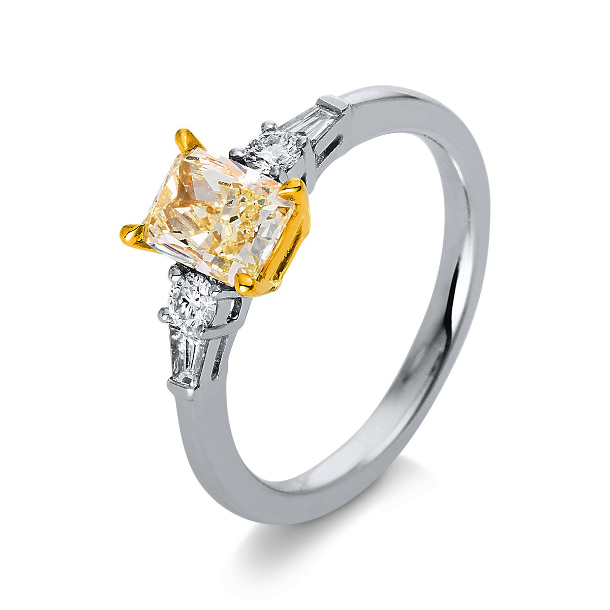 ring 18 kt WG+YG, GIA6321143497
