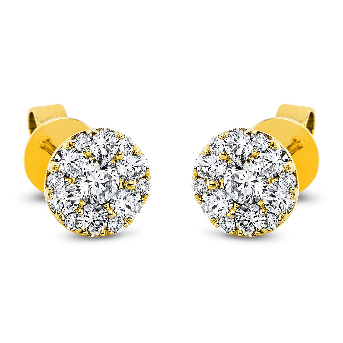 earrings 18 kt YG